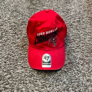 Tampa Bay Buccaneers Super Bowl LV Champions Adjustable Cap